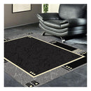 Rya Black Rug 80X150 Cm