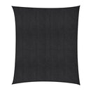 Sun Shade Sail Cloth 98% UV Block Outdoor Canopy Rectangle 5X6M Black