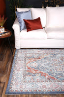 Juniper Hearth Blue Rug
