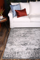 Starlight Hearth Ivory Grey Rug