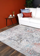 Laurel Hearth Grey Multi Rug