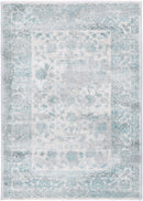 Indigo Hearth Ivory Blue Rug