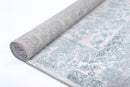 Indigo Hearth Ivory Blue Rug