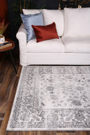 Fern Hearth Grey Ivory Rug