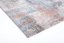 Pearl Hearth Grey Tribal Rug
