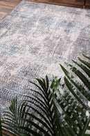 Rosewood Hearth Grey Tribal Rug
