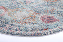 Solstice Hearth Multi Round Rug