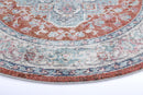 Hazel Hearth Ivory Round Rug