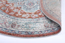 Hazel Hearth Ivory Round Rug