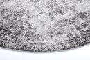 Sunset Hearth Ivory Grey Round Rug