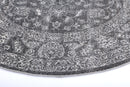 Seabreeze Hearth Grey Round Rug