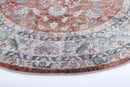 Misty Hearth Round Rug