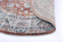 Misty Hearth Round Rug