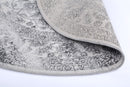 Golden Hearth Grey Ivory Round Rug