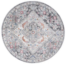 Clover Hill Grey Round Rug