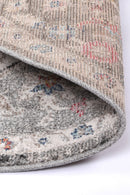 Clover Hill Grey Round Rug