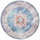 Celeste Hill Navy Round Rug