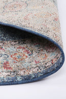 Celeste Hill Navy Round Rug