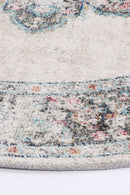 Dawn Hearth Cream Round Rug