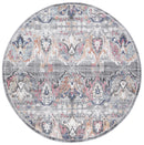Blossom Hill Multi Round Rug