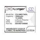 Cameron Sino Cs Smg736Xl 3500Mah Battery For Samsung Sm G736U Phone