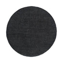 Paige Black Round Rug