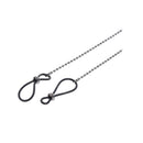 S And M Exs And Ohs Body Jewelry With Metal Chain With Nipple Ties