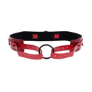 S And M Exs And Ohs Bound And Belted Red Bondage Belt