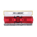 S And M Exs And Ohs Bound And Belted Red Bondage Belt