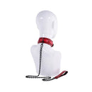 S And M Exs And Ohs Collar And Leash Red Neck Restraint