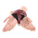 S And M Exs And Ohs Cross Cuffs Red Black Restraints