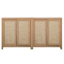 2x Buffet Sideboard Storage Cabinet Cupboard Hallway Table