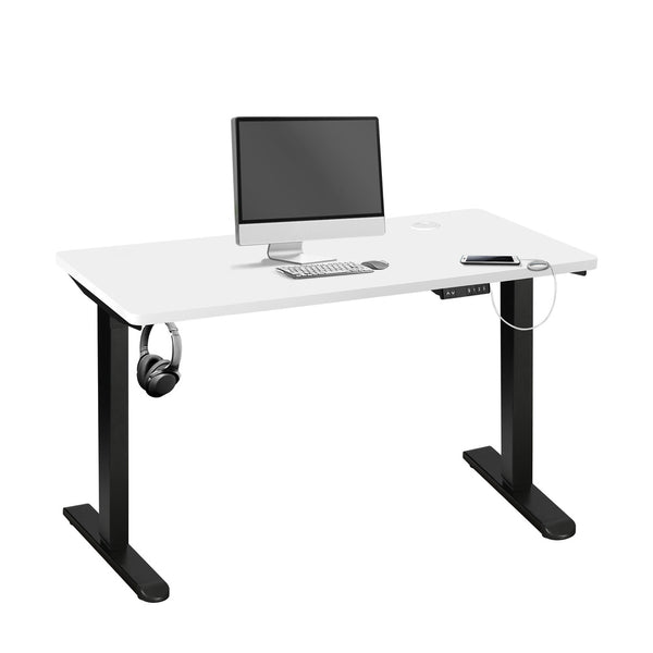 Standing Desk Adjustable Motorised Black&White