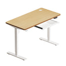 150cm Electric Standing Desk Drawer Adjustable White & Oak