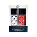 Mickey And Minnie Mouse Bath And Body Range Body Mist Duo Set