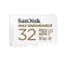 Sandisk Max Endurance Microsdhc Card Sqqvr 15,000 Hrs Uhsi C10 U3 V30