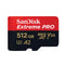 Sandisk Extreme Pro Microsdxc Sqxcd V30 U3 C10 A2 Uhsi Sd Adaptor