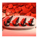 Selopa Intro To Plugs Black Butt Plugs Set Of 4