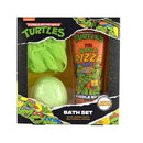 Tmnt Bath Set 200Ml Bubble Bath 80G Fizzer Loofah