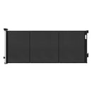 Retractable Gate Baby Gate Pet Safety Fence Extends up to 400cm Black