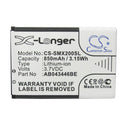 Cameron Sino Cs Smx200Sl 850Mah Battery For Samsung Sgh A237 Mobile