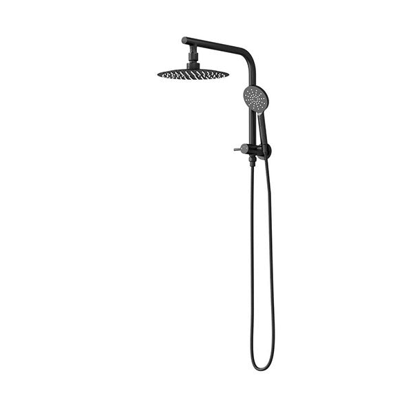 Rain Shower Head Set Round Handheld Shower Gooseneck