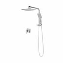 Rain Shower Head Set With Mixer Square Handheld Shower