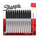 Sharpie Fine Permanent Marker Black Pack Of 12