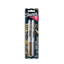 Sharpie Permanent Marker Metallic Assorted Pack Of 2 Bag Of 6