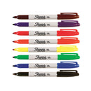 Sharpie Permanent Marker Fine Point Fashion Colours Assorted Pack Of 8