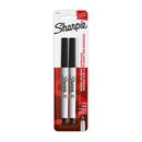 Sharpie Permanent Marker Ultra Fine Point Black Pack Of 2 Box Of 6