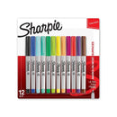 Sharpie Permanent Marker Ultra Fine Assorted Pack Of 12