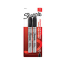 Sharpie Metal Permanent Marker Bullet Black Pack Of 2