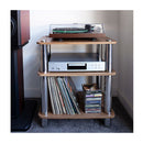 Silcron Steelseries 3 Shelf Hifi Rack Timber